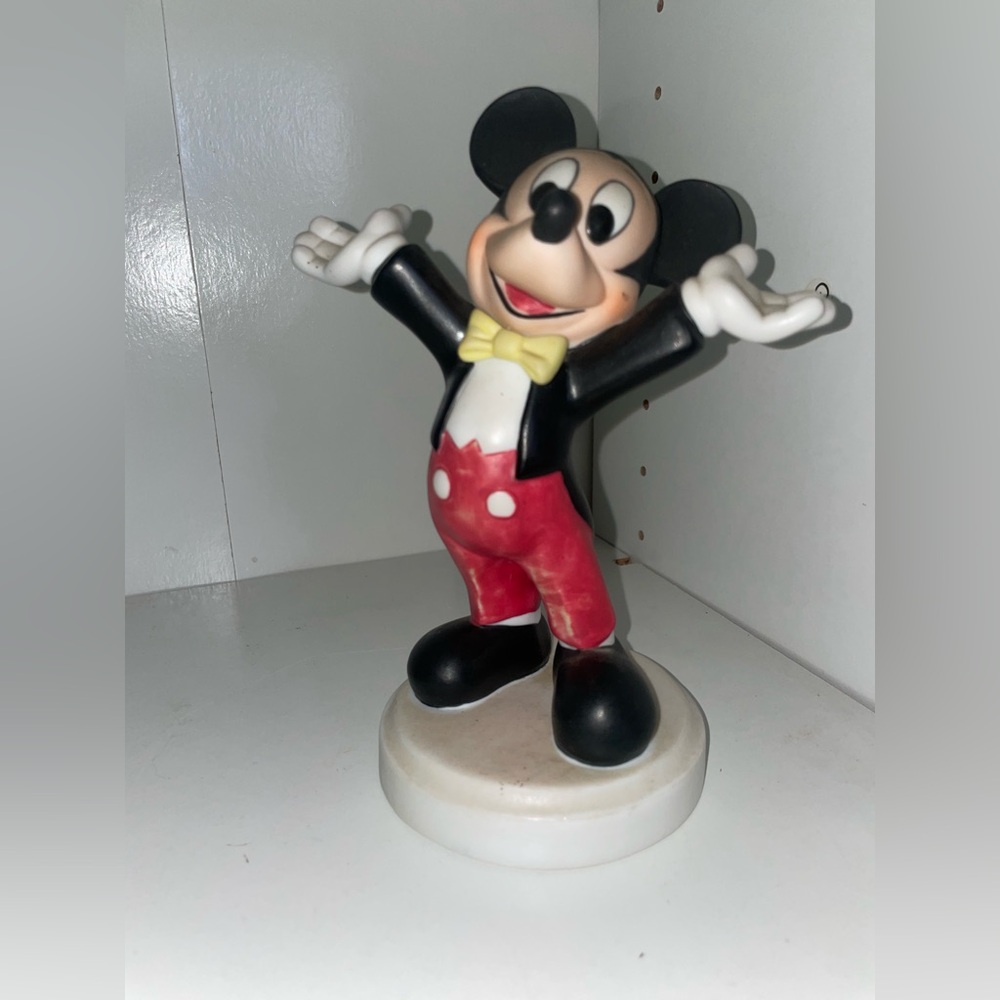 Vintage Disney Mickey Mouse Figurine Taiwan